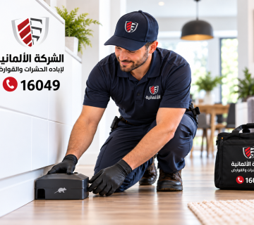 مكافحة الفئران بالشركة الألمانية لإبادة الحشرات والقوارض – تركيب محطة طعوم للفئران – الخط الساخن 16049