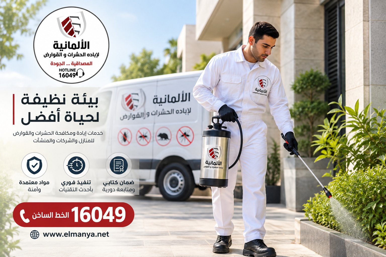 الشركة الألمانية لإبادة الحشرات والقوارض